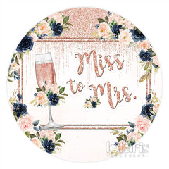 Prost Hoch Blumen Liebenswert Runden Hochzeit Hintergrund