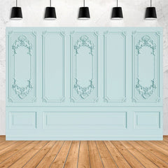 Grün Tür Thema Glücklich Geburtstag Backdorp Für Party