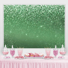 Grün blinken Chips Bokeh Foto Studio Stütze Hintergrund