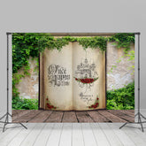 Grün Gras Wand Magie Buch Schloss Ostern Hintergrund