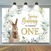 Grün Anlage Manche Hase Ist Drehen Eins Geburtstag Hintergrund