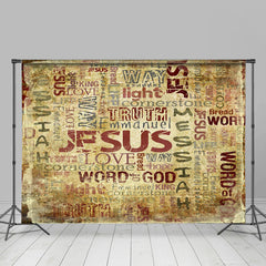 Grunge Papier Jesus Christus Foto Weihnachten Hintergrund