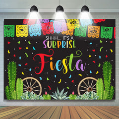 Es Ist A Überraschung Fiesta Feier Party Hintergrund