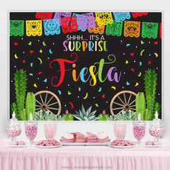 Es Ist A Überraschung Fiesta Feier Party Hintergrund