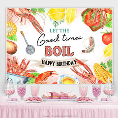 Lassen Der Gut Mal Kochen Glücklich Geburtstag Hintergrund Banner