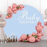 Licht Blau Hintergrund Für Baby Dusche Party Banner