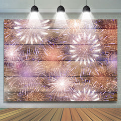 Licht Lila Hell Braun Holz Geburtstag Party Hintergrund