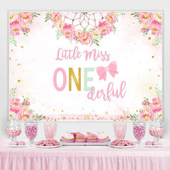 Wenig Vermissen Einzigartig Rosa Folral Geburtstag Hintergrund