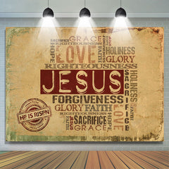 Liebe Jusus Papier Text Fotografie Weihnachten Hintergrund