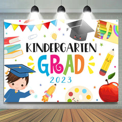 Schön Süß Kindergraten Grad 2024 Party Hintergrund