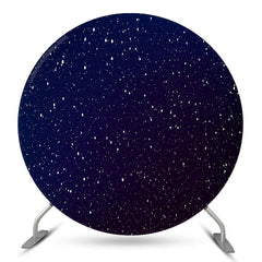 Nacht Himmel Funkelnd Sterne Glücklich Geburtstag Hintergrund