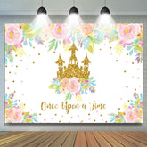 Einmal Auf A Zeit Blumen 1 Prinzessin Geburtstag Hintergrund