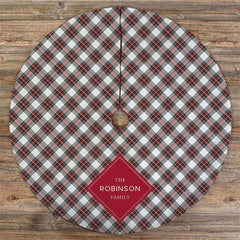 Personalisiert Klassisch Urlaub Plaid Weihnachten Baum Rock