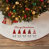Personalisiert Gnom Familie Weihnachten Baum Rock