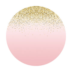 Rosa Und Funkeln Punkte Runden Thema Hochzeit Hintergrund