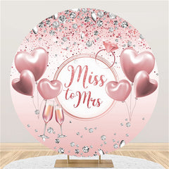 Süß Rosa Herz Luftballons Jubeln Hoch Hochzeit Hintergrund