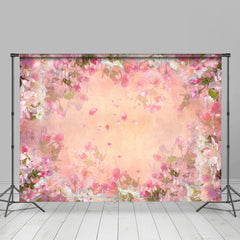 Rosa Blühen Blumen Malerei Hochzeit Hintergrund