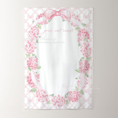 Rosa Blumen Schleife Grün Blätter Hochzeit Hintergrund