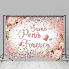 Rosa Blumen Funkeln Und Diamanten Hochzeit Party Hintergrund