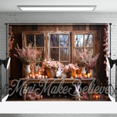 Rosa Blume Hase Holz Schreibtisch Fenster Ostern Hintergrund