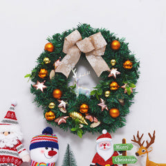 weihnachtsstern-bälle-kirsche-weihnachten-kranz-dekoration