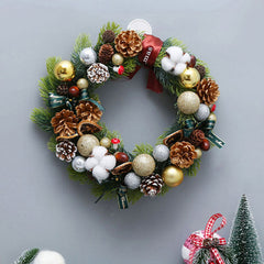 weihnachtsstern-bälle-kirsche-weihnachten-kranz-dekoration