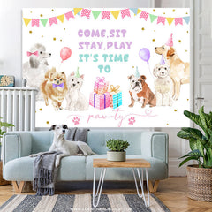 Junge Spiel Party Thema Alles Gute zum Geburtstag Hintergrund