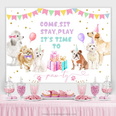 Junge Spiel Party Thema Alles Gute zum Geburtstag Hintergrund