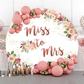 Lila Und Rosa Blumen Glücklich Geburtstag Runden Hintergrund