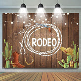 Das Ist Mein Erste Rodeo Geburtstag Foto-Shooting Hintergrund