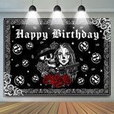 Rose Von Tod Felsen Rollen Alles Gute zum Geburtstag Hintergrund