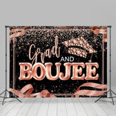 Rose Rosa Funkeln Grad Und Boujee Bokeh Grad Hintergrund