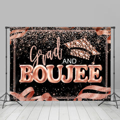 Rose Rosa Funkeln Grad Und Boujee Bokeh Grad Hintergrund