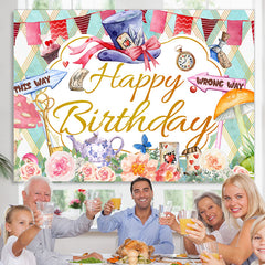 Rosen Karten Zauberer Karikatur Themenorientiert Geburtstag Hintergrund