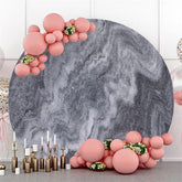 Runden Grau Und Weiß Einfach Abstrakt Geburtstag Hintergrund