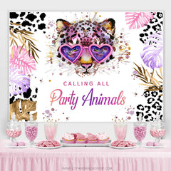 Glänzend Berufung Alle Party Tiere Glücklich Geburtstag Hintergrund