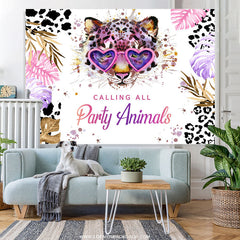 Glänzend Berufung Alle Party Tiere Glücklich Geburtstag Hintergrund