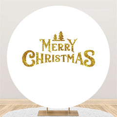 Einfach Gold Funkeln Fröhlich Weihnachten Party Hintergründe