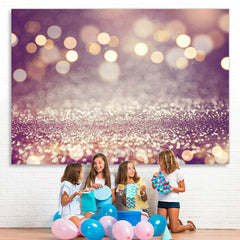 Einfach Golden Funkeln Bokeh Hintergrund für Fotoshooting