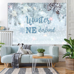 Schneebedeckt Bokeh Weihnachten Themenorientiert Winter Onederland Hintergrund