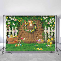 Frühling Blumen Ostern Eier Grün Glas Party Hintergrund