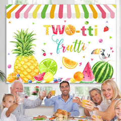 Sommerfrüchte 2. Happy Birthday Hintergrunddekoration