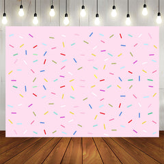 Süße bonbonrosa Kulisse für eine Mädchen Geburtstagsparty