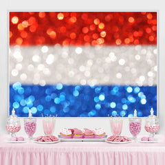 Drei Farben In Eins Funkeln Bokeh Hintergrund Dekoration