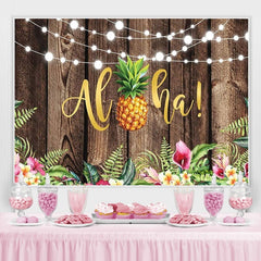 Tropisch hawaiisch Luau Sommer Hintergrund für Party Dekor