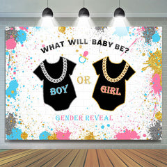 Was Wille Baby Sei Geschlecht Aufdecken Graffiti babydusche Hintergrund