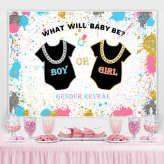 Was Wille Baby Sei Geschlecht Aufdecken Graffiti babydusche Hintergrund
