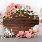 Weiß Blume Gold Licht Glücklich Geburtstag Kreis Hintergrund