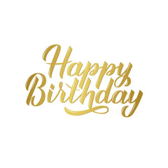 Weiß Gold Einfach Geburtstag Runden Party Hintergründe
