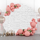 Weiß Streifen Wand Thema Kreis Glücklich Geburtstag Hintergrund